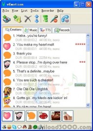 vEmotion for VoIP screenshot